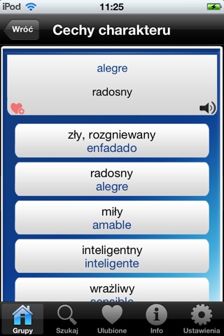 iRozmówki Hiszpański screenshot 2