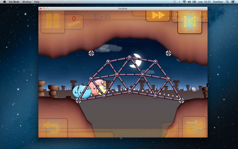 Screenshot #2 pour Fat Birds Build a Bridge!