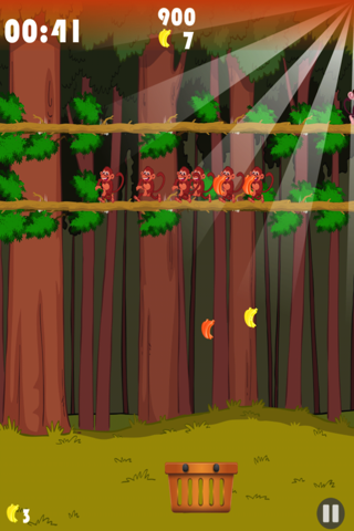 Monkey Madness: Falling Banana Quest screenshot 3