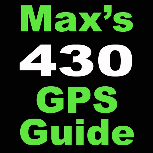 GPS Guide for Garmin 430 iOS App