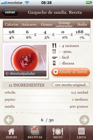 Appetitool screenshot 2