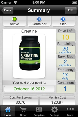 iTake: Supplement and Pill Tracker screenshot 2