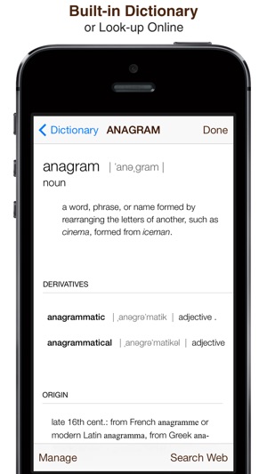 Look It Up Free for Words with Friends and Anagram Solver(圖5)-速報App