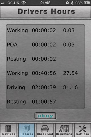 Drivers Hours 2 screenshot 4