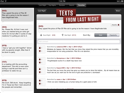 TFLN - iPad Edition screenshot 2