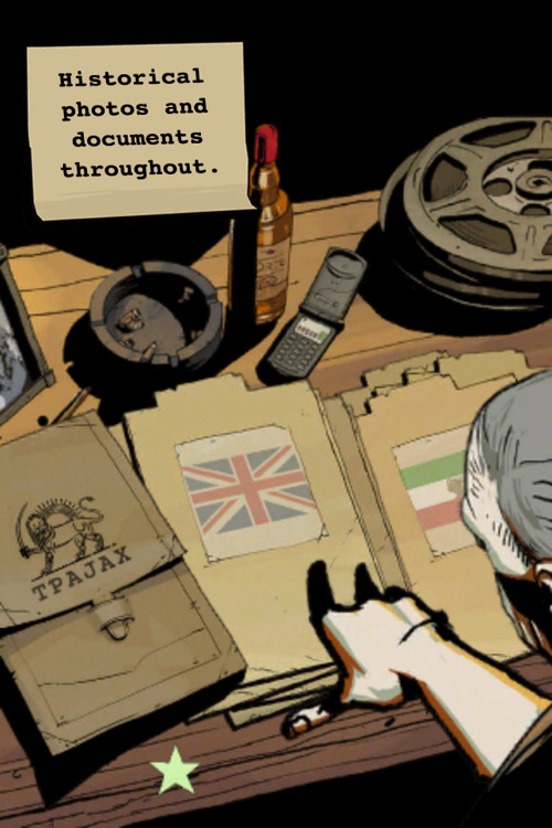 CIA : Operation Ajax the Interactive Graphic Novel for iPhone screenshot-3