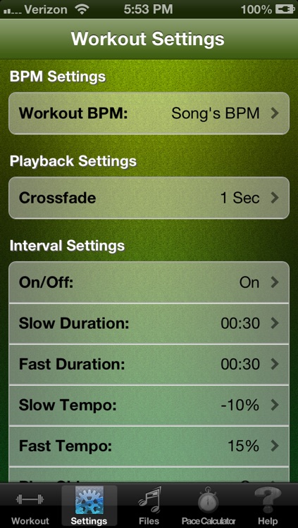 iWorkout Lite - Music At Your Pace screenshot-4