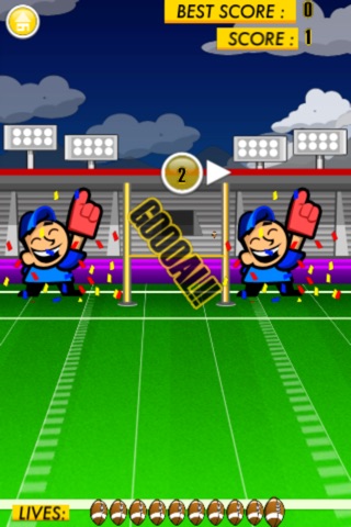 iThrow Football Lite screenshot 2