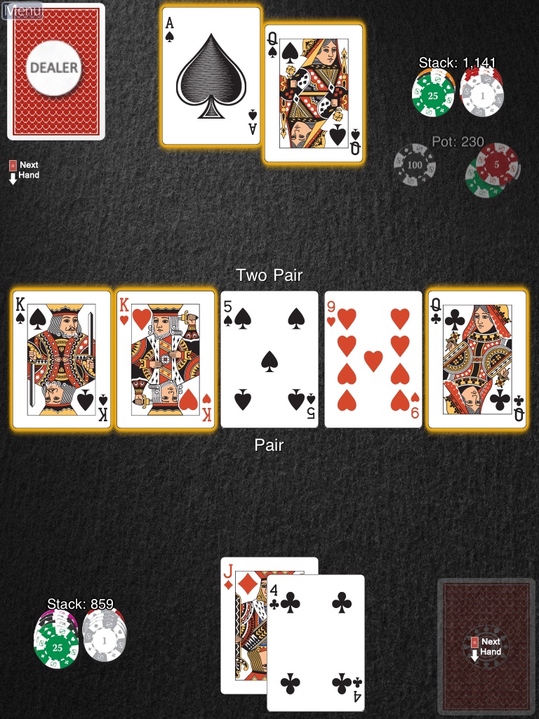 Heads Up: Holdem HD (1-on-1 Poker) screenshot 3