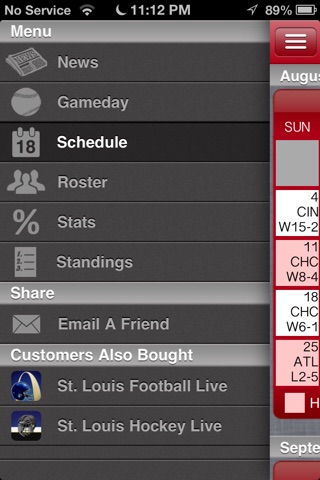 St. Louis Baseball Live screenshot 3