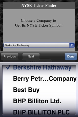 NYSE Ticker Finder