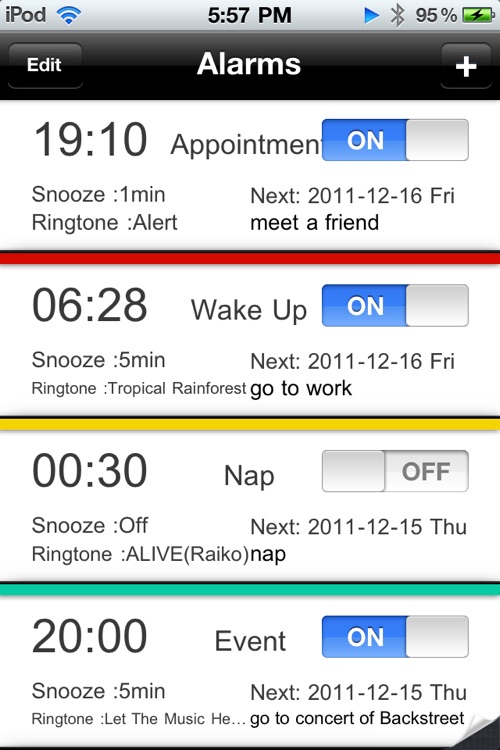 AirWave Sleep  — Alarm Sleep Clock + Music player + 10 day Weather Forecast