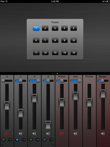 NewTek Audio Mixer for Tricaster screenshot 2