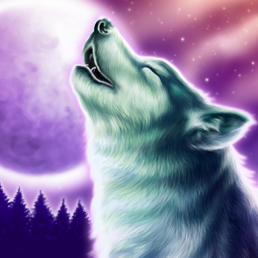 Wolf Moon casino slot game icon