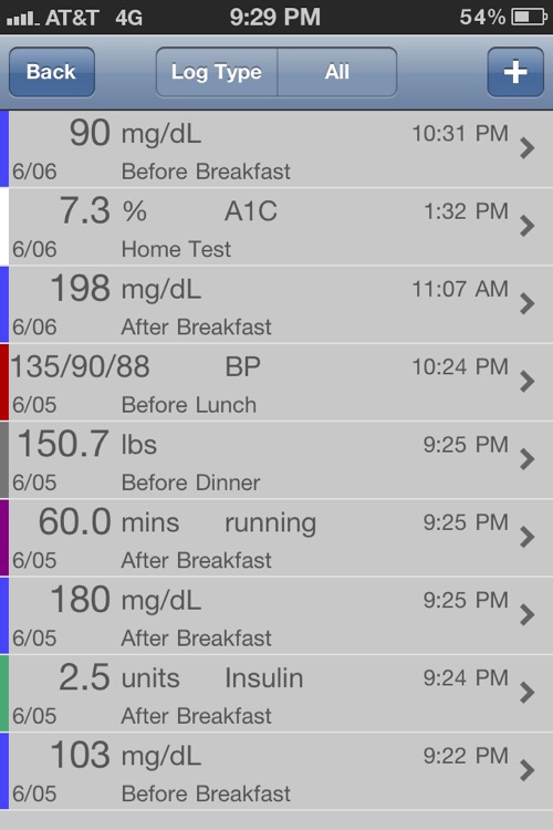 Glucose Buddy Pro : Diabetes Managing Logbook w/ Blood Pressure & Weight Tracking screenshot-3