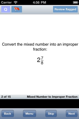 Converting Fractions screenshot 2