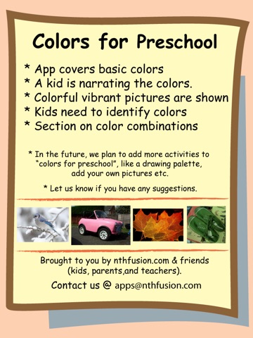 Colors For Preschool screenshot 2