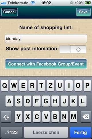 My Shopping List screenshot 2