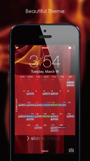 Cal+Lock with WallPaper(圖5)-速報App