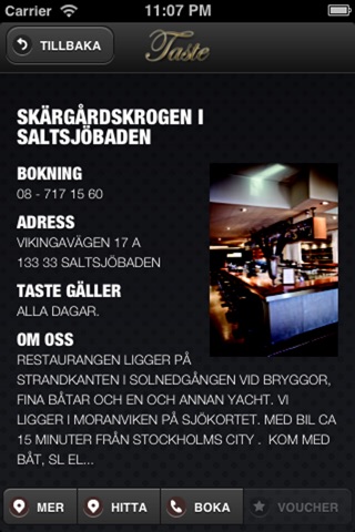 Taste Sverige screenshot 2