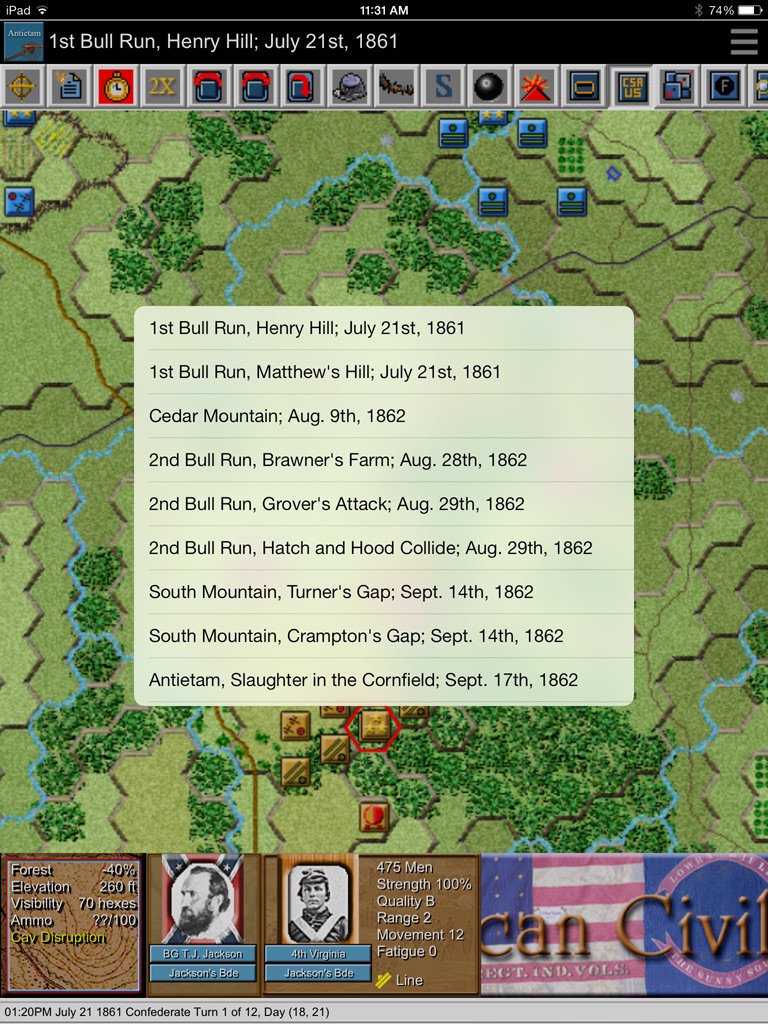 Civil War Battles - Antietam screenshot 4