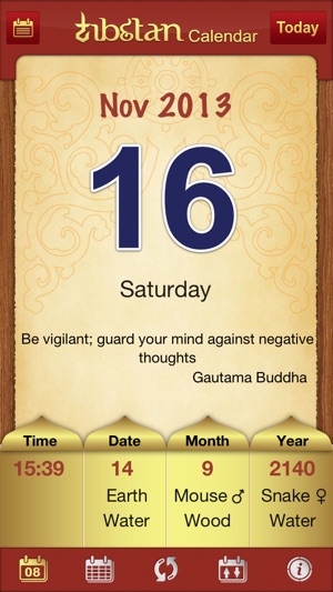 Tibetan Calendar(圖1)-速報App