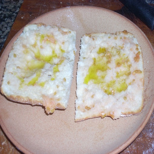 Bread with Tomato. icon