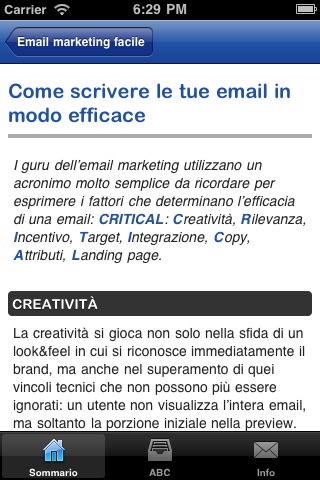 Guida Email Marketing Facile screenshot 3