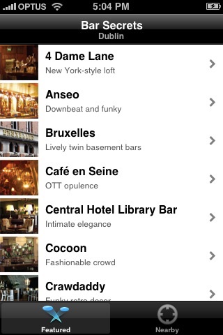 DRINK. Dublin - Dublin bar & pub guide screenshot 2