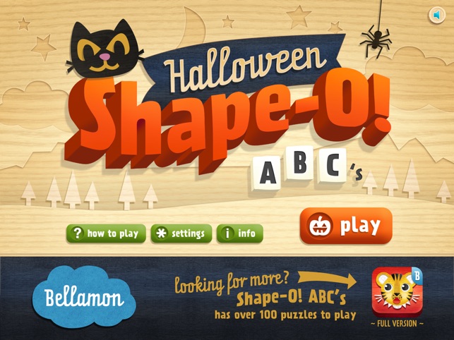 Halloween Shape-O! ABC's