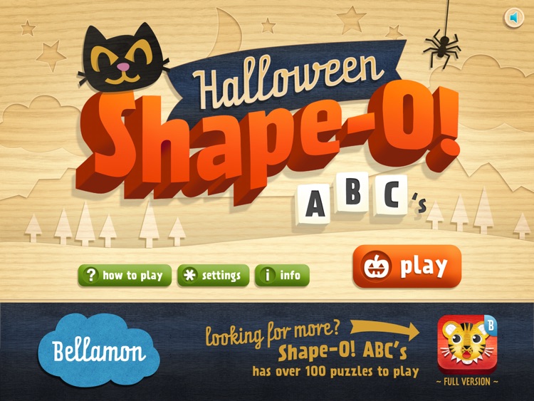 Halloween Shape-O! ABC's