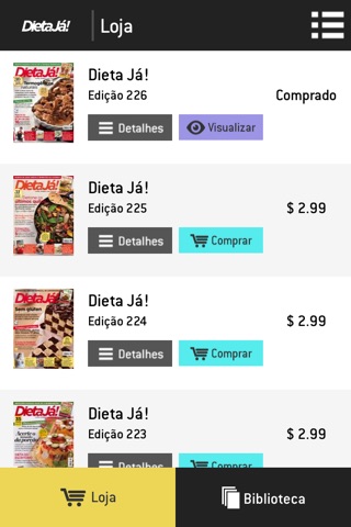 Revista Dieta Já screenshot 3