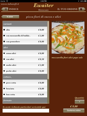 Ewaiter - il menu al ristorante screenshot 4