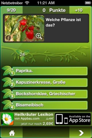 Heilpflanzen Quiz screenshot 3