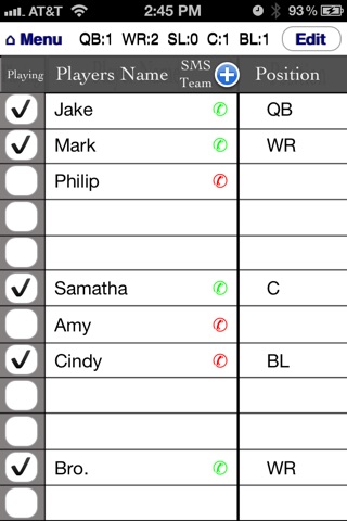 5-Man Flag Football Plays-Offense screenshot 3