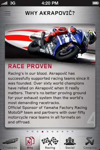 Akrapovič Motorcycle Exhaust Systems screenshot 4