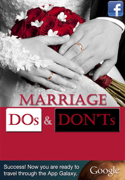 Marriage DOs and Don'ts