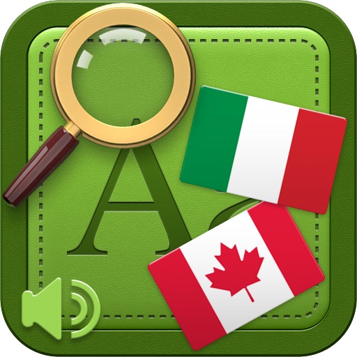 Universal Italian - Canadian French Audio Dictionary and Phrasebook icon