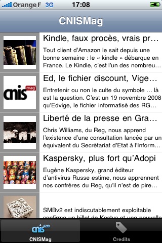 CNISmag screenshot 2