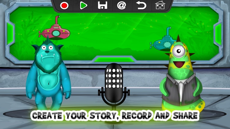 Junior Monster Story - Free Cartoon Movie Maker screenshot-3