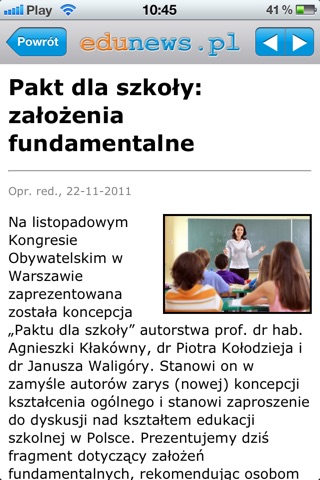 Edunews.pl screenshot 4
