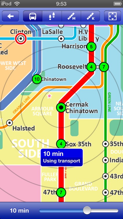 Chicago Metro - Map and route planner by Zuti screenshot-3