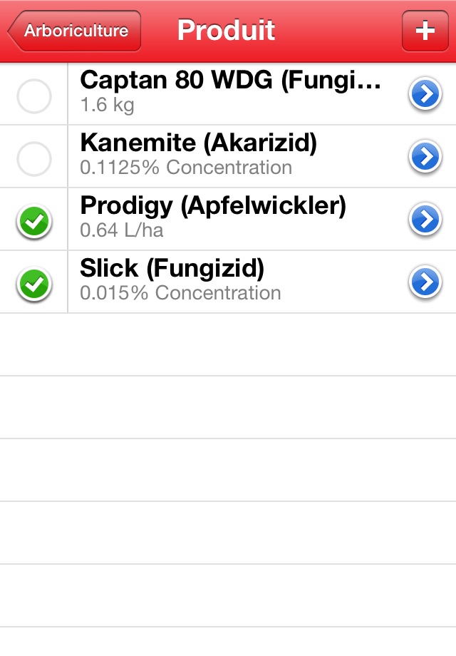 Spritzmittelrechner screenshot 4