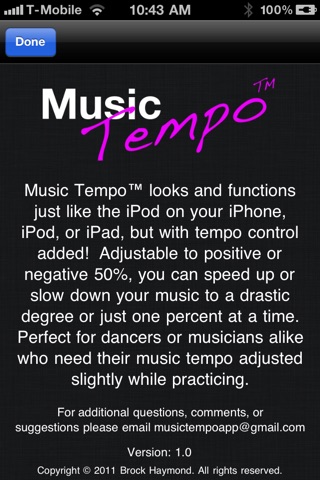 Music Tempo screenshot 3