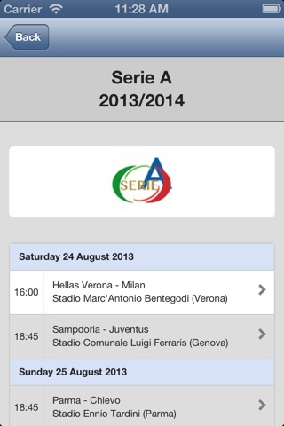 Fiorentina screenshot 4