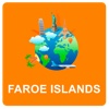 Faroe Islands Off Vector Map - Vector World