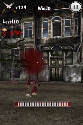 Zombie War-Knife Master3D screenshot 4