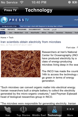 Iran 24/7, Iranian News