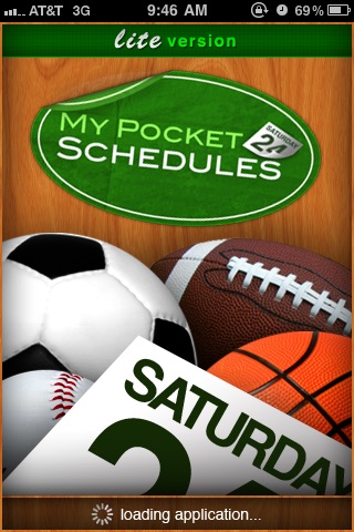 My Pocket Schedules Lite - Youth, College, Pro Teams