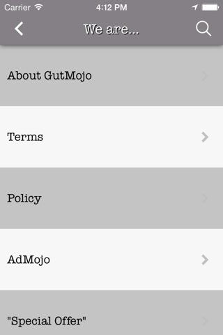 GutMojo - the ultimate college browser screenshot 2